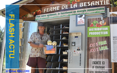 Vente de fruits et légumes : Alain Freyssin poursuivi par la mairie de Montéléger