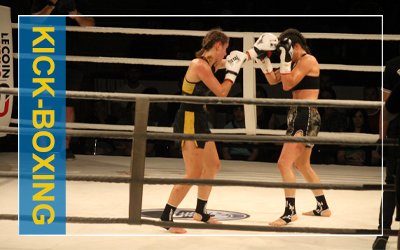 Kick-Boxing – L’ardéchoise Eva GUILLOT s’impose aux points face à l’espagnole Emma CABALLERO