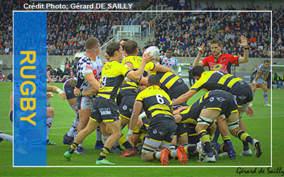 Séquence Rugby –  Nationale –  demi finale retour VRDR/Albi – retour en Pro D2 pour le VRDR
