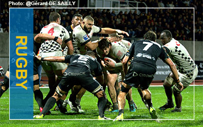Séquence Rugby –  Pro D2 –   Biarritz / VRDR – Des damiers qui perdent…Des poursuivants qui gagnent.