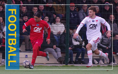 Séquence Foot (Gambardella) O.Valence / Stade Brestois – (0-1)  Brest passe en 1/4 de finale